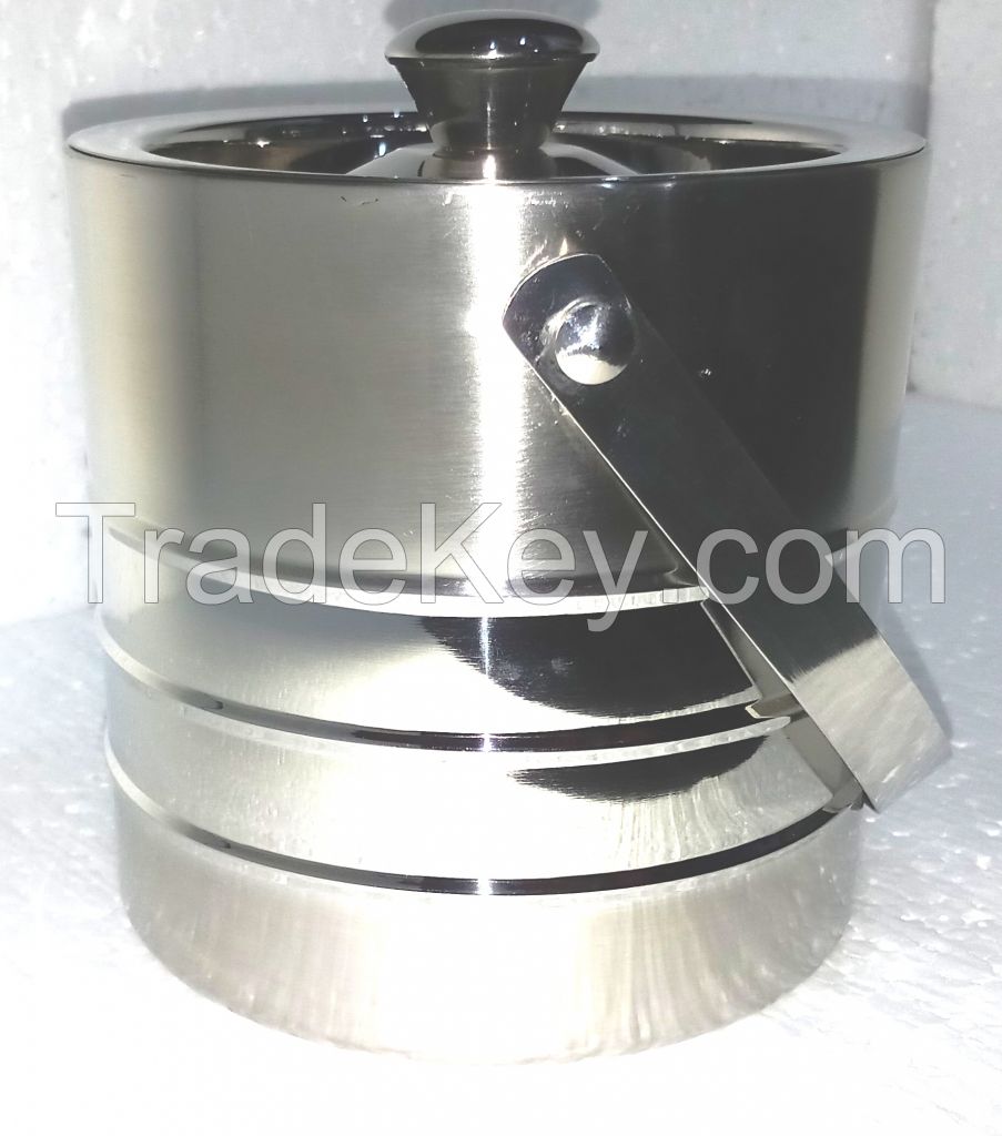 Graminheet Stainless Steel Ice Bucket 1500ml Fancy 2