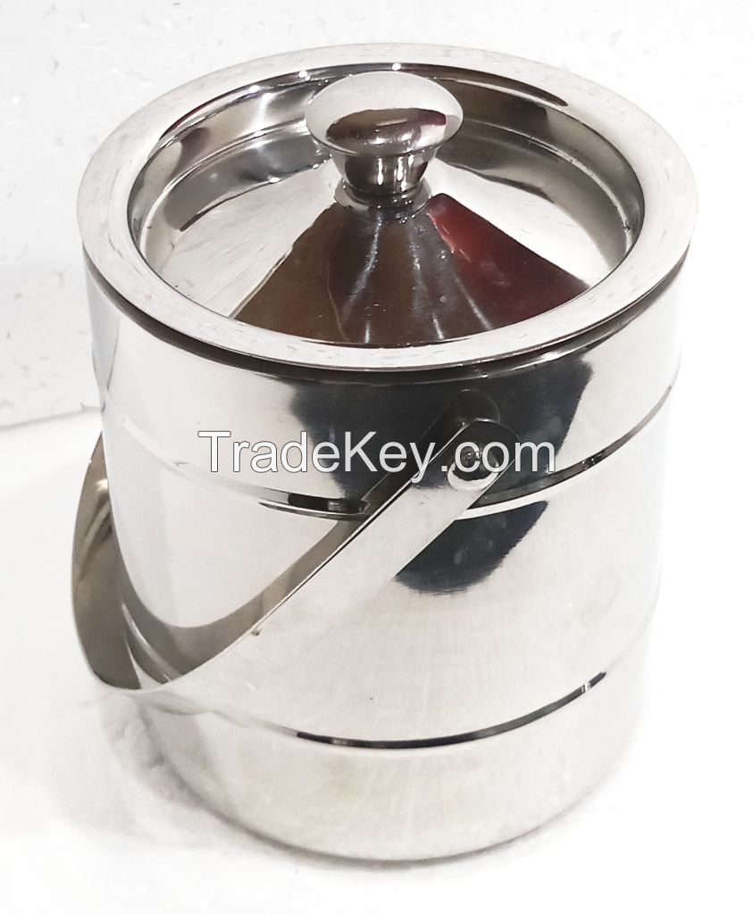 Graminheet Stainless Steel Ice Bucket 1500 ml Fancy 3