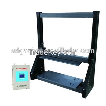 Multi-stage sensitivity metal detector at site or in control