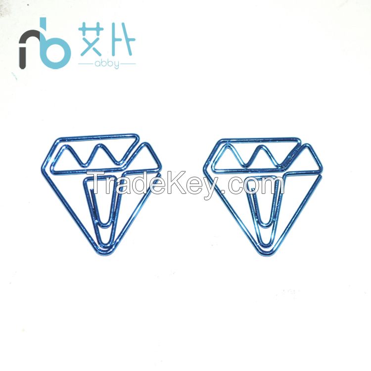 diamond paper clips