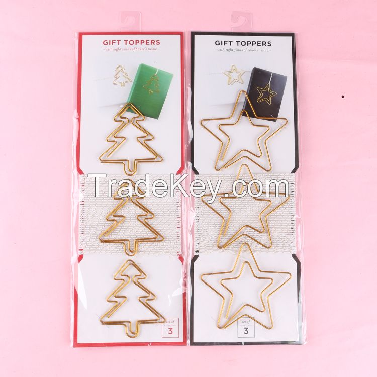 Christmas tree paper clip