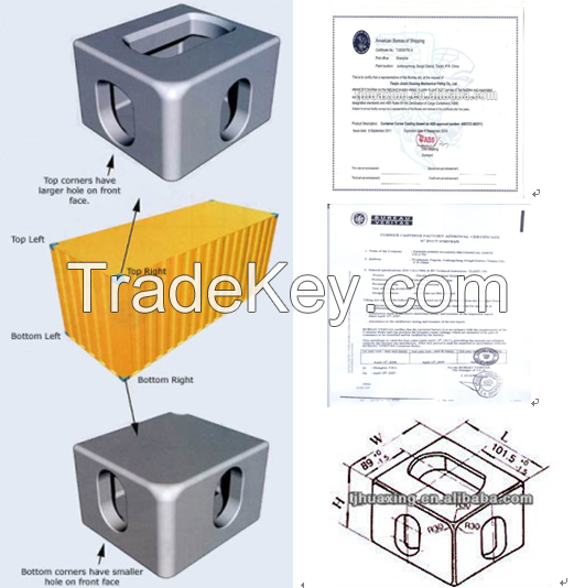 Container corner casting