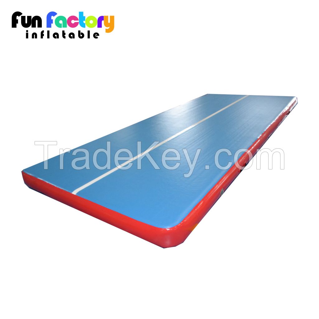 tumbling used gymnastic equipment foldable airtrack inflatable gym mat