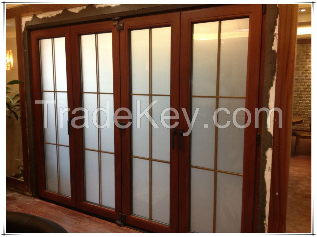 Aluminium casement door