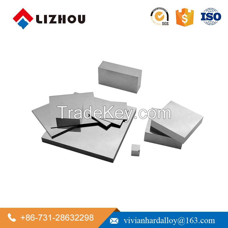 High Quality Cemented Tungsten Square Carbide Plates Wear Blocks Turning Plate Sheet