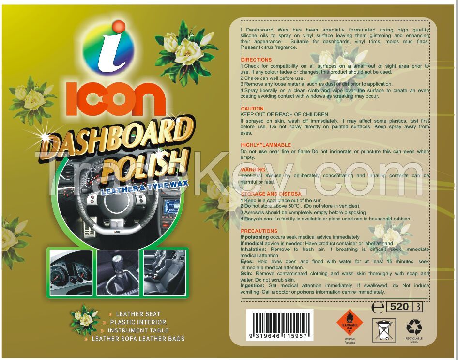 ICON DASHBOARD WAX