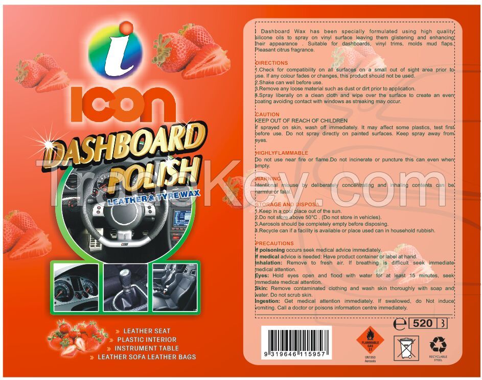 ICON DASHBOARD WAX