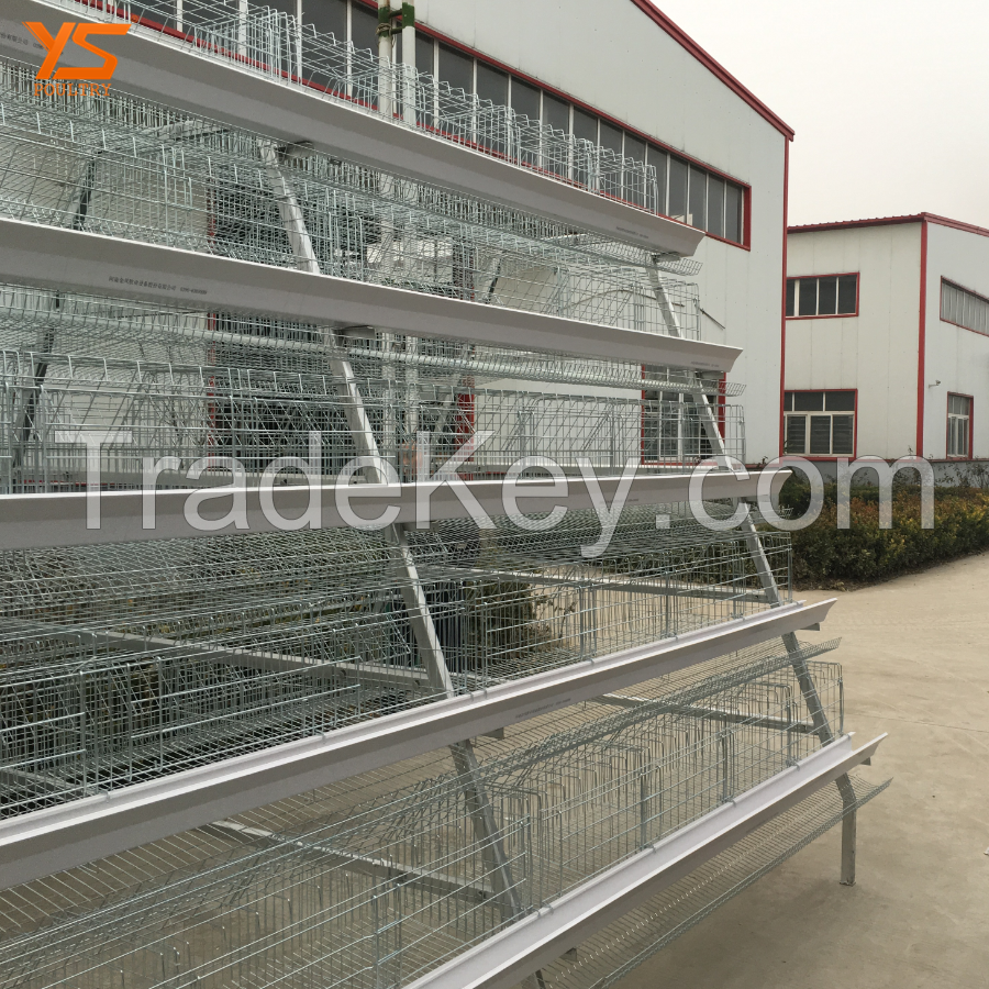 galvanized A type battery chicken layer cage sale for pakistan farm