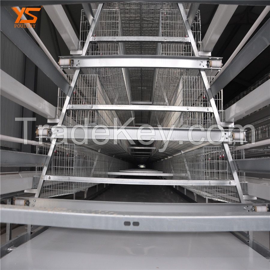 Q 235 steel layer chicken cage for chicken farm for sri lanka