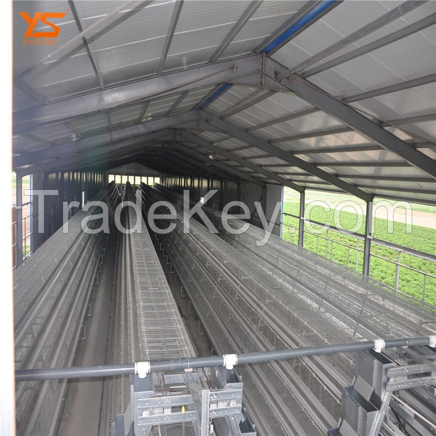 Q 235 steel layer chicken cage for chicken farm for sri lanka