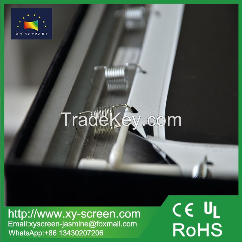 XY SCREEN Custom-made size and design Fixed Frame Projection Screen for home theater/activity