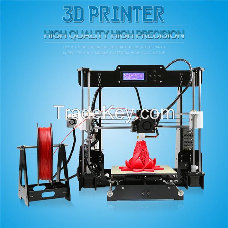 High Quality 3D Printer Anet A8-M LCD2004 Multifunctional Laser Cutting 3d printing machine