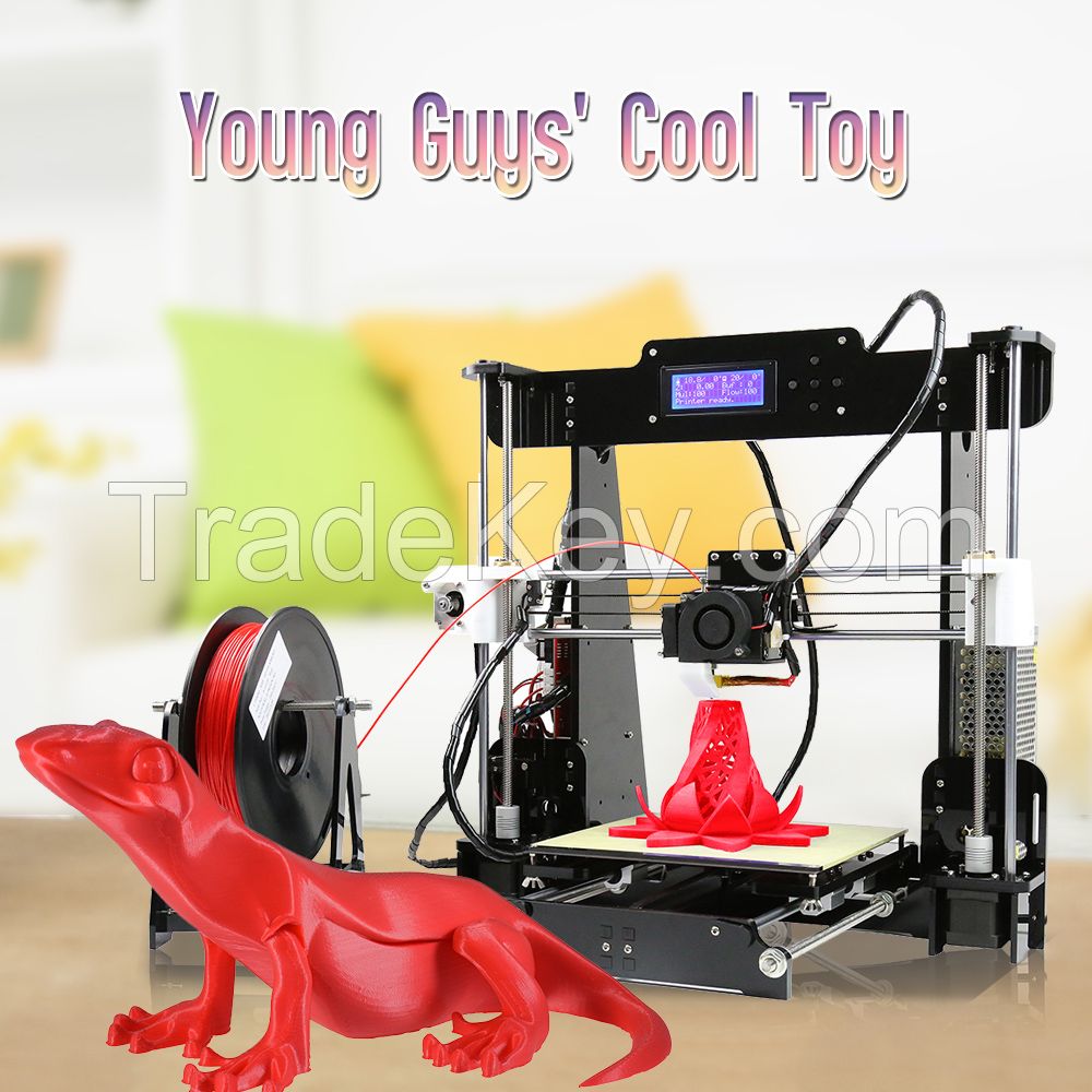 3d printer Machine 2017 upgrade Auto Leveling 3D printer High Precision 3D printer