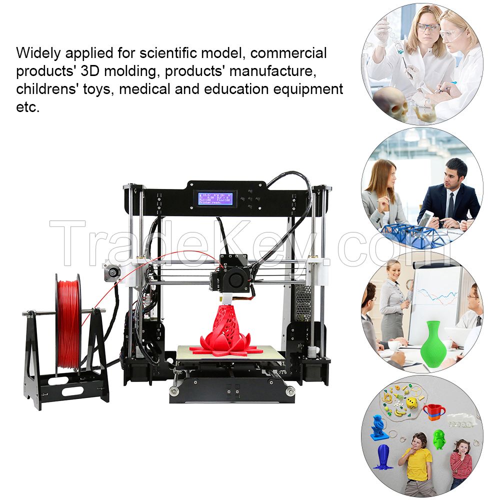 3D printer FDM 3D A8 printer machine DIY printer  desktop printer digital 3d printer DIY 3d printer kit