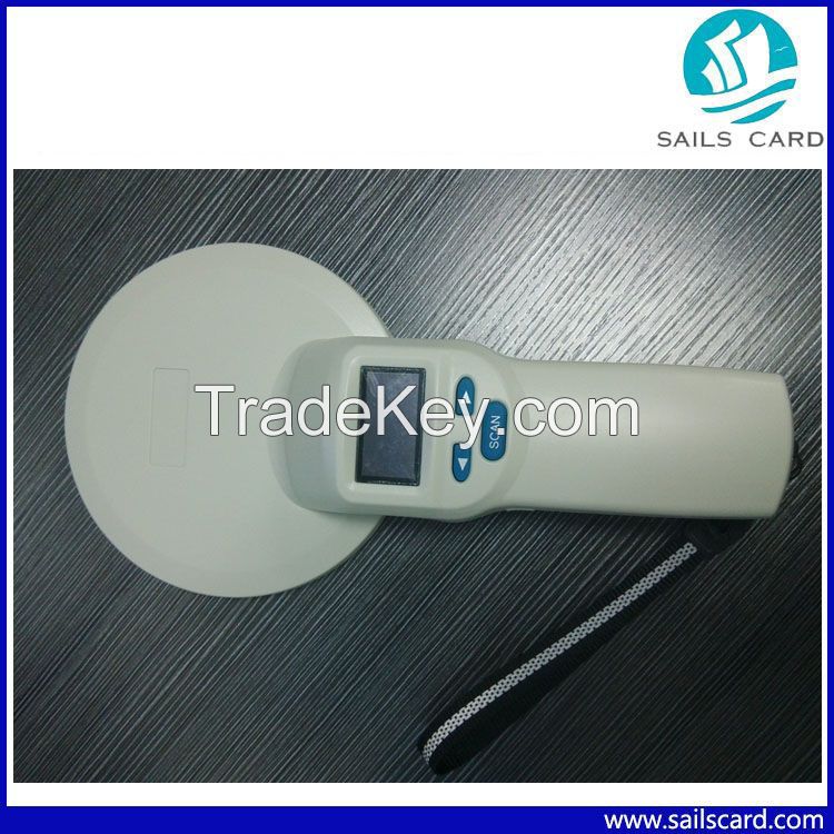 134.2khz Animal Rfid Tag Handheld Reader