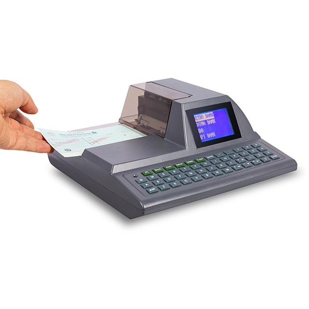 Update 2018 Electronic Check Currency Cheque Printer Machine