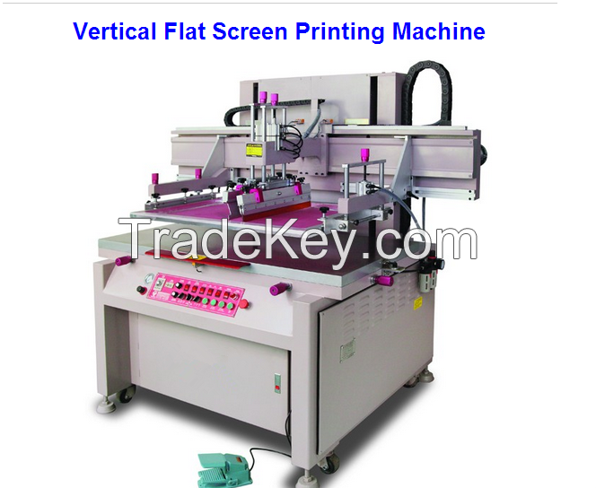 Motor Driven Vertical Lifting Screen Printing Machine