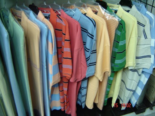 Yarn Dyed Striped Poloshirt