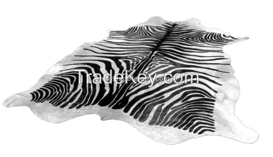 Zebra Cowhide Rugs