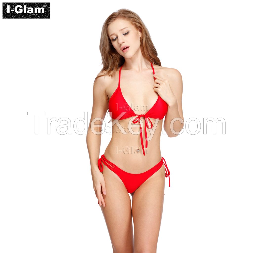 I-Glam Red Sexy Women Bikini Swimwear