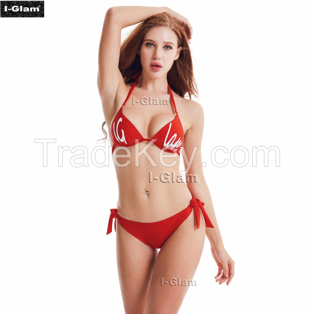 I-Glam Sexy Red Women Bikini Swimwear
