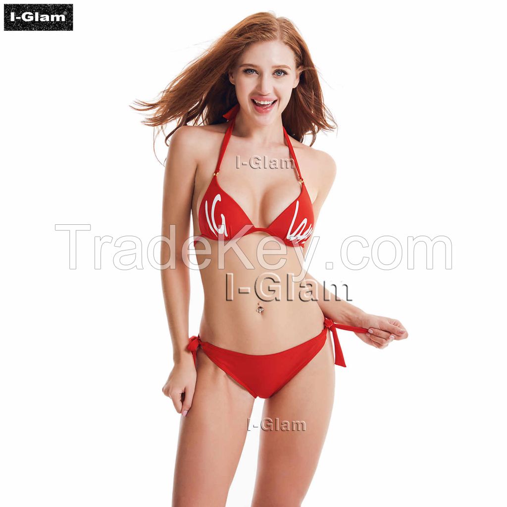 I-Glam Sexy Red Women Bikini Swimwear