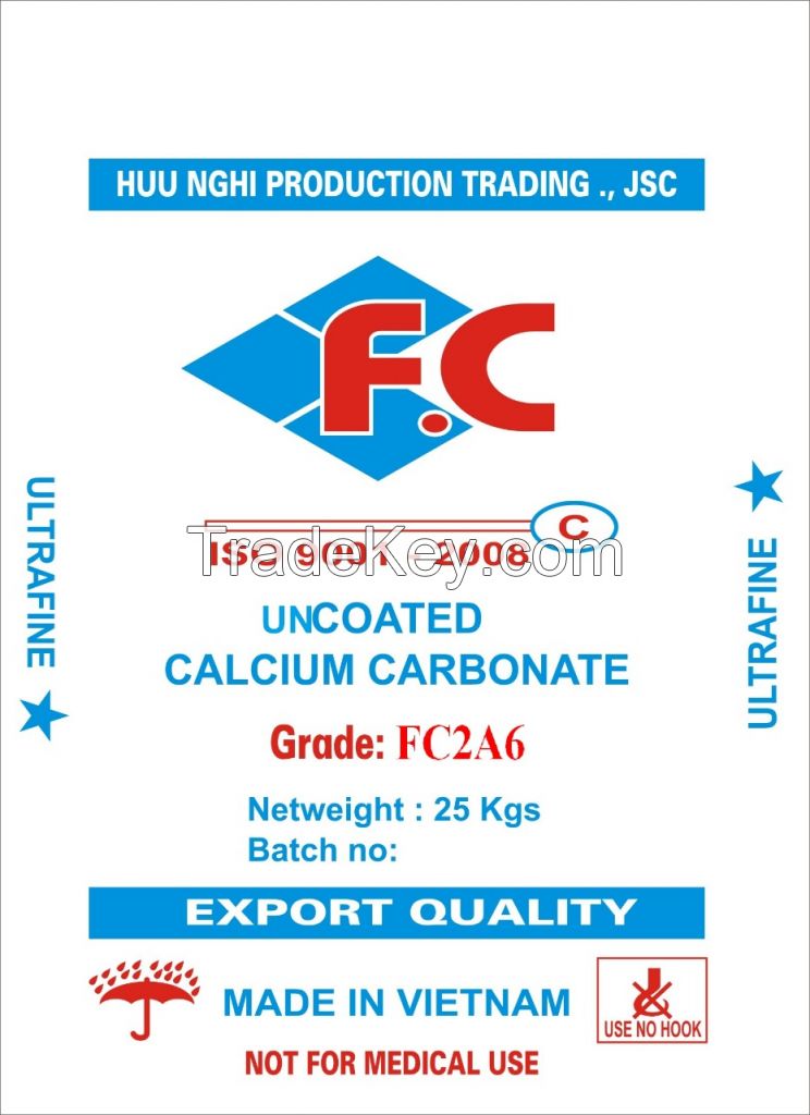 Superfine Calcium carbonate powder from Vietnam