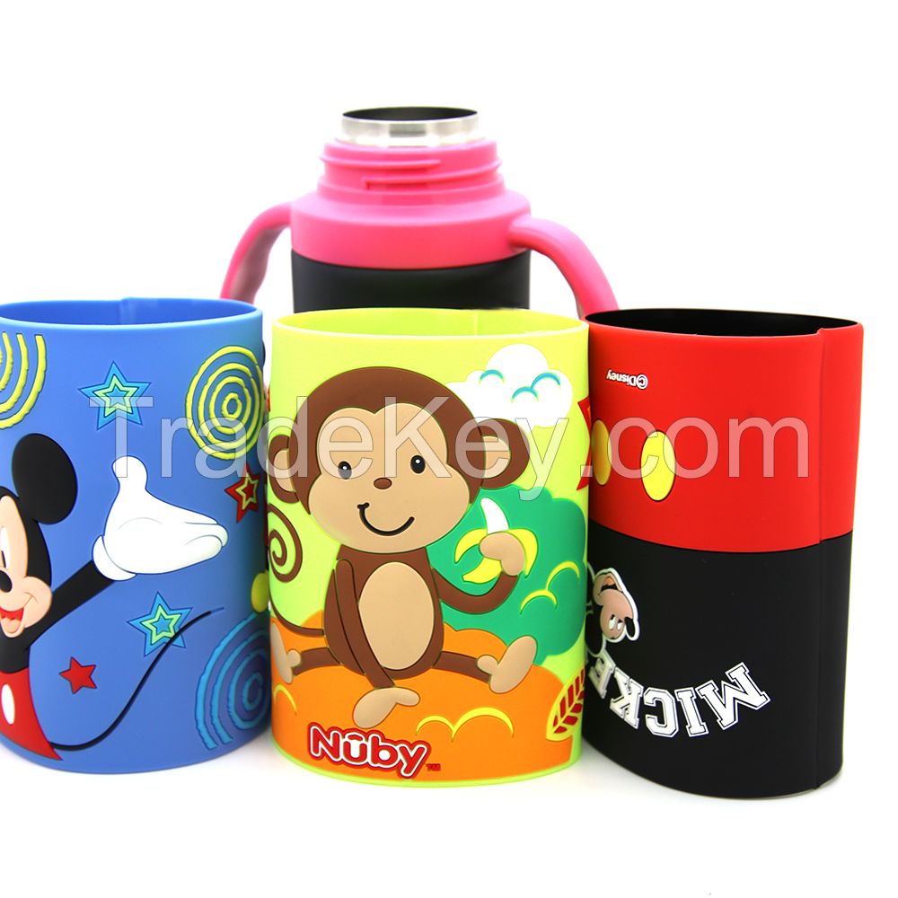 Silicone Rubber Water Bottle Sleeve OEM/ODM