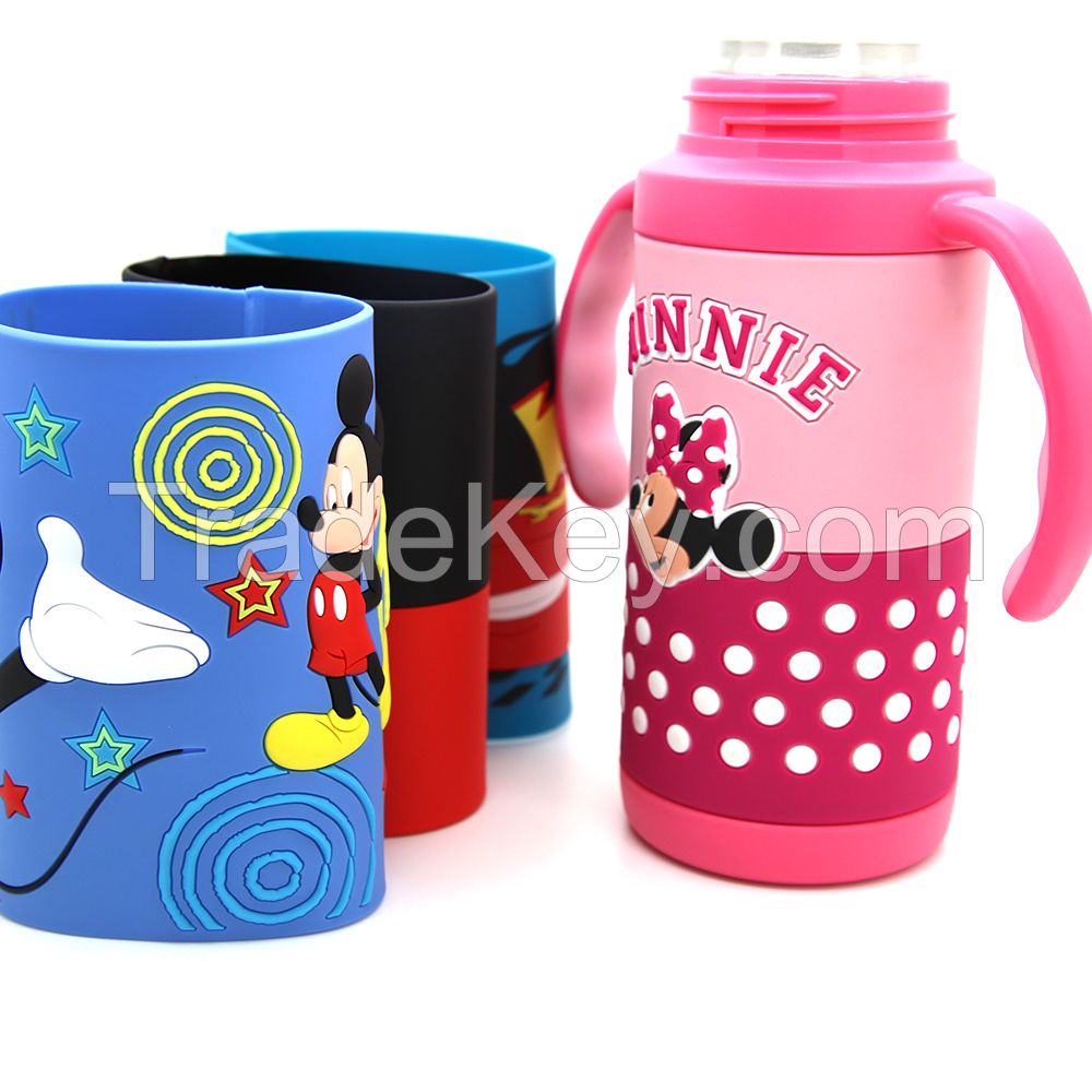 Silicone Rubber Water Bottle Sleeve OEM/ODM