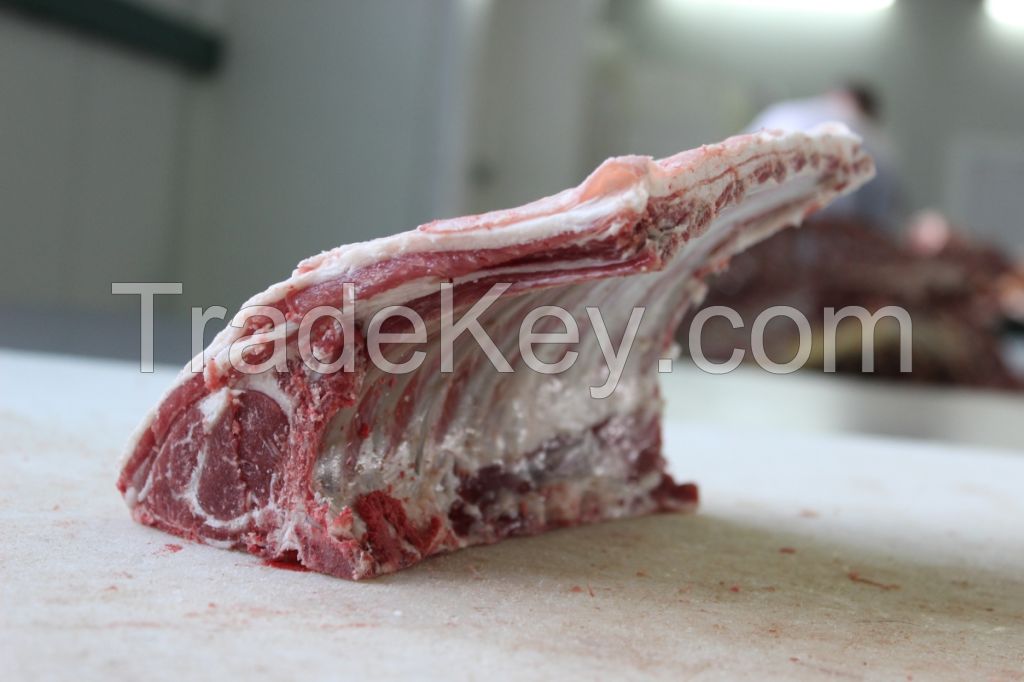 Halal Frozen Bone-in Lamb Carcass Pieces 6 Way Cut
