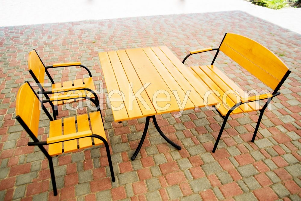 Contract outdoor and indoor furniture set for Pub, Hotel, Garden and Commercial