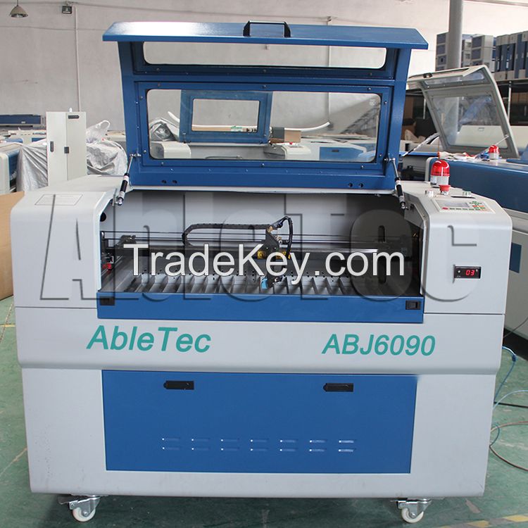 New type timber co2 laser engraving machine ABJ6090