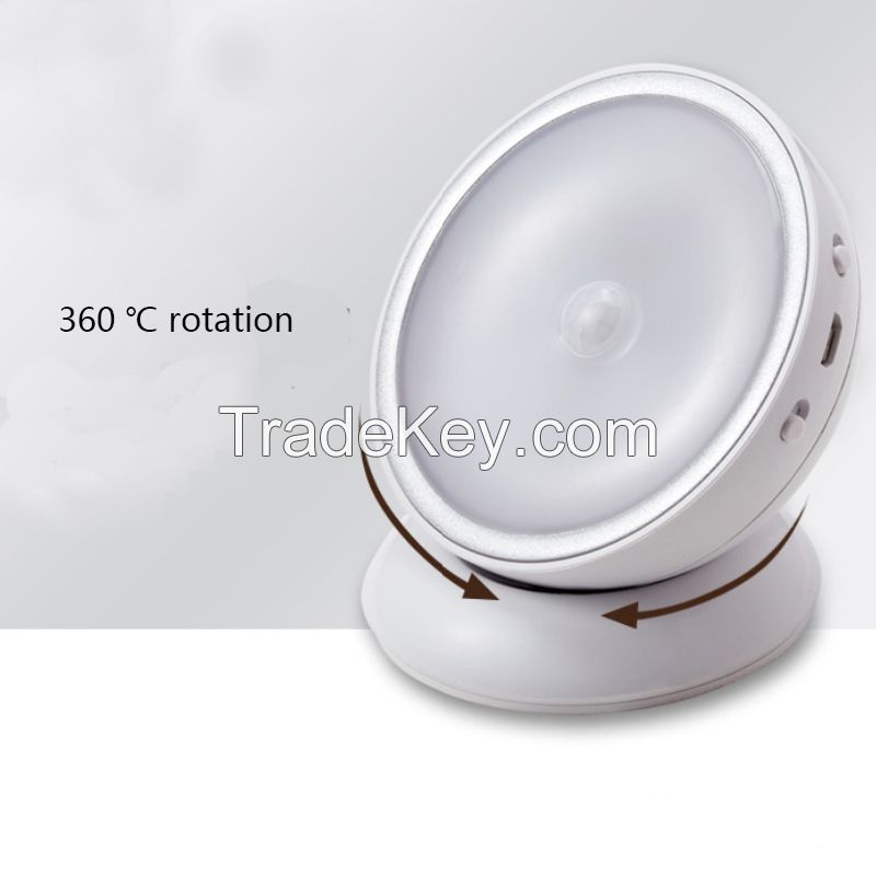 Indoor and Outdoor USB Rechargeable Motion Mini Sensor LED Light