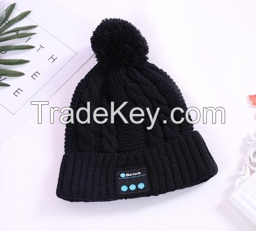 Wireless Universal V4.1 Bluetooth Music Hat Winter Warm Knitted Hat