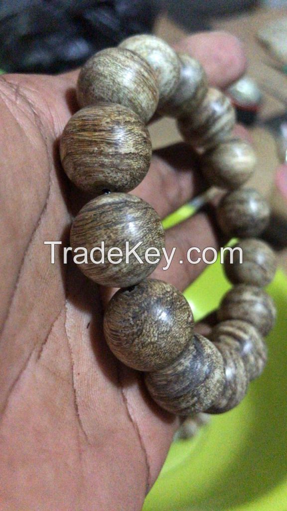 Agarwood Bracelets from Malinau, West Borneo
