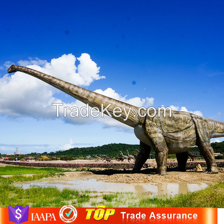 Sanhe Robot 16m Long Indoor Exhibition Simulation Realistic Mechanical Dinosaur