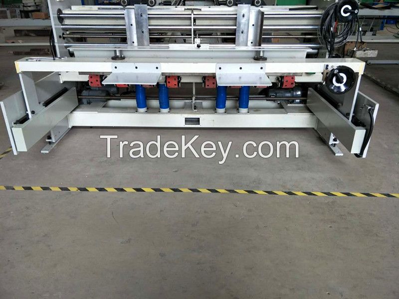 QZ1227A Corrugated Cardboard Folder Gluer Full Automatic Down Folding Kelite Packing Machinery