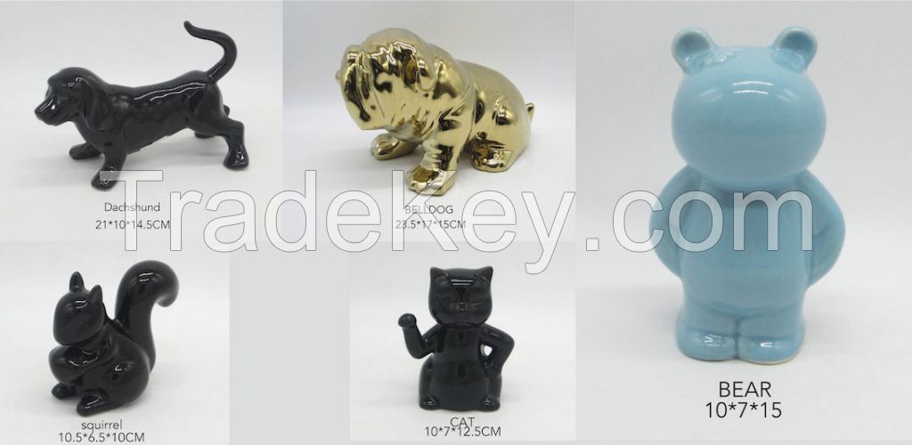 Decorative Ceramic Animals