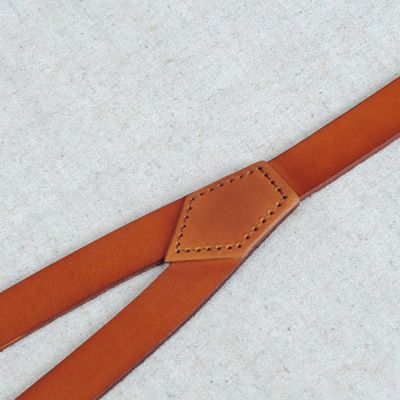 FACTORY PRICE,custom leather suspenders, Trousers Leather Suspenders 