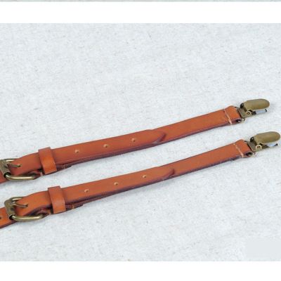 FACTORY PRICE,custom leather suspenders, Trousers Leather Suspenders