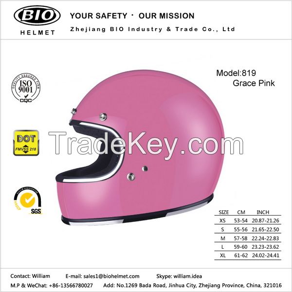 full face motorcycle helmet DOT certified manufacturer