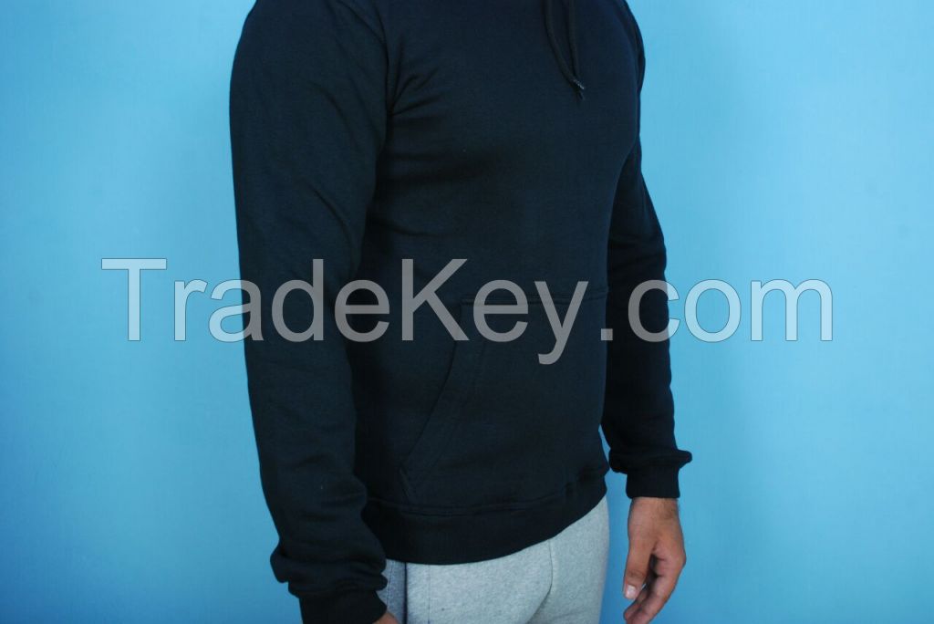 Manufacturing Classic Hoodie kangroo pocket with attractive Embroidery 