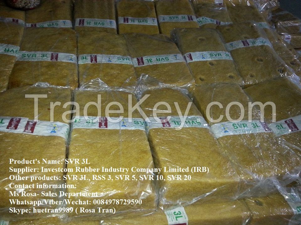 Natural Rubber ( Svr 3l, Rss 3, Svr 5, Svr 10, Svr 20,...