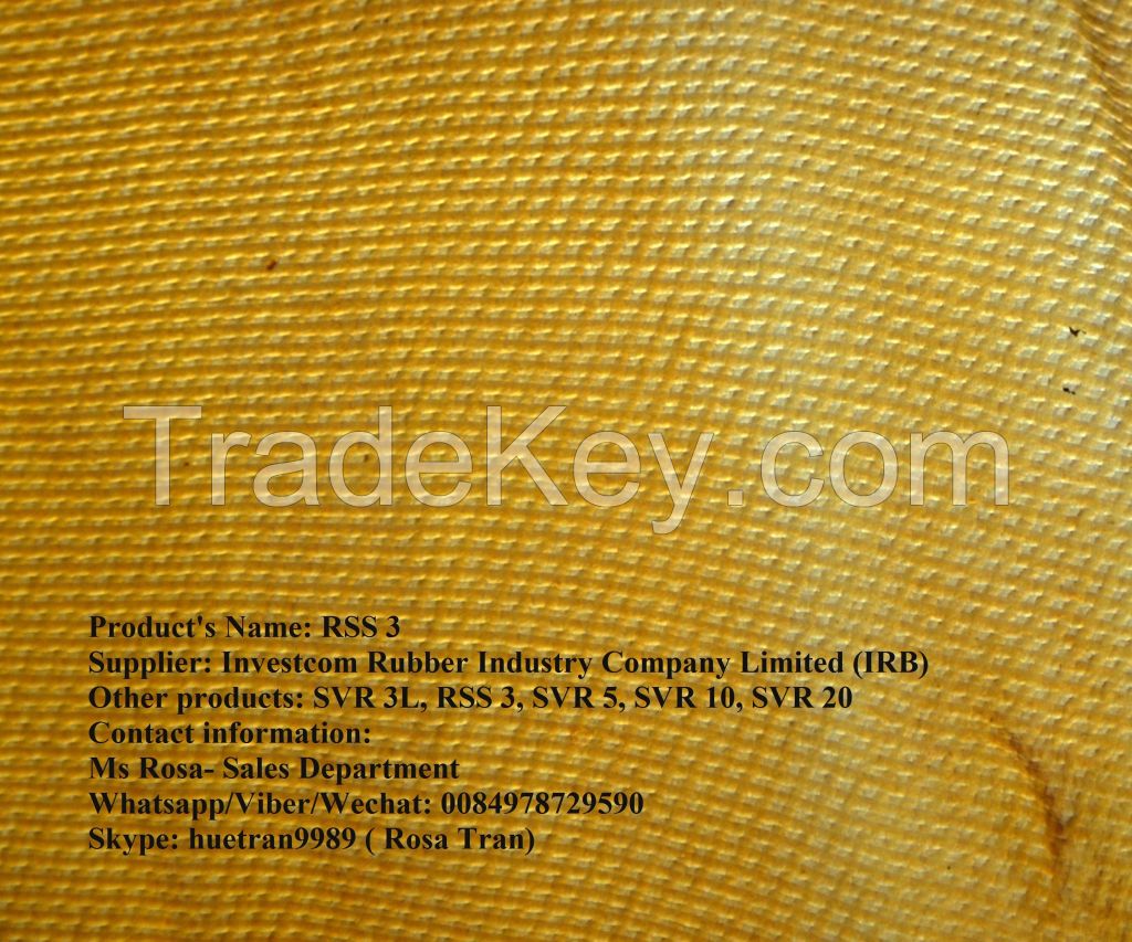 Natural Rubber ( Svr 3l, Rss 3, Svr 5, Svr 10, Svr 20,...