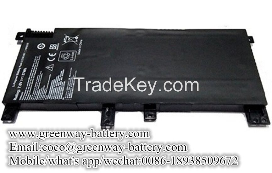 Lithium-ion Replacement computer laptop battery for AS NOTEBOOK X455