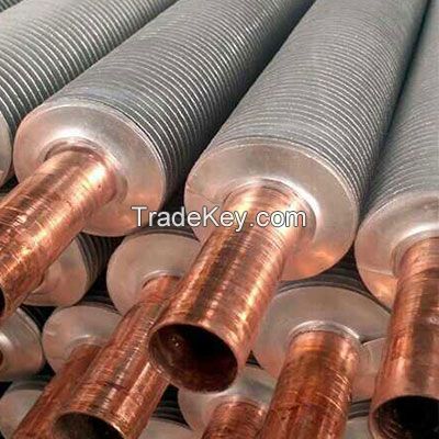 Copper Tube Aluminum Fin Composited Extruded Fin Tube