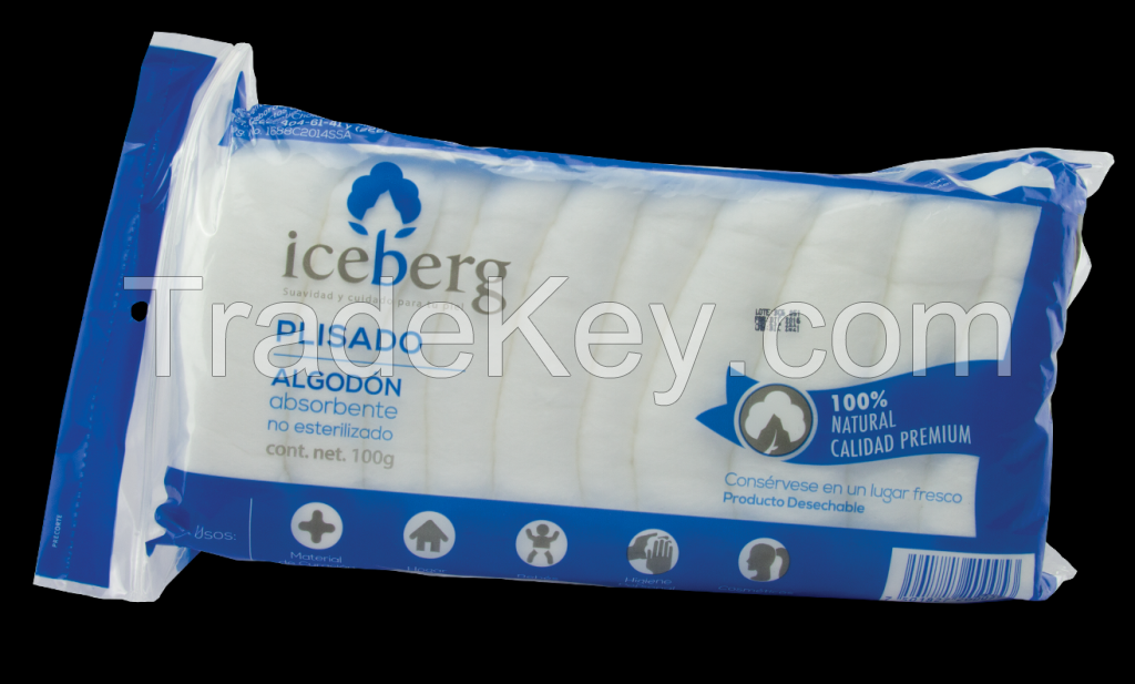 Pleated Absorbent Cotton 100gr