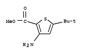Methyl 3-amino-5-[4-(tert-butyl)thiophene-2-carboxylate cas175137-03-8