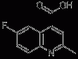 6-Fluoro-2-methyl-4-quinoline carboxylic acid cas 716-03-0
