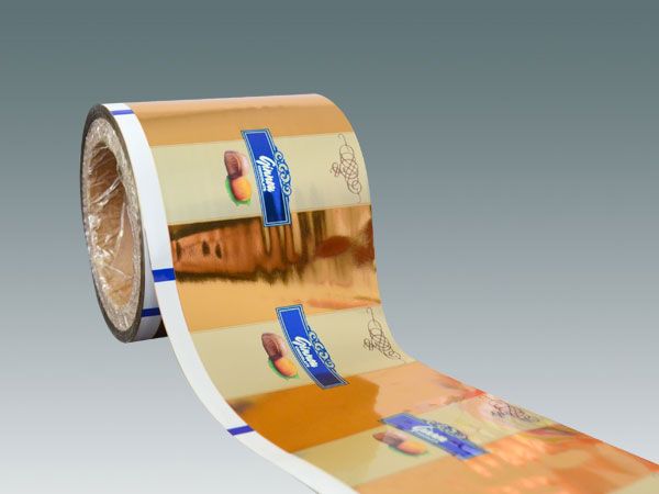 Chocolate automatic packaging film in roll